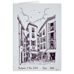 Rue Droite & Rue Collet   Old Nice, France