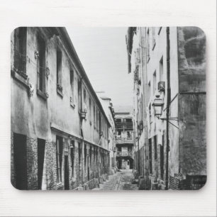 Rue du Fer-a-Moulin, Paris, 1858-78 Mouse Pad