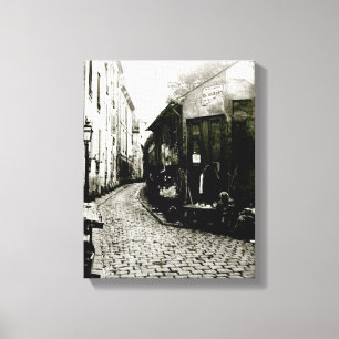 Rue du Jardinet and the cul-de-sac Canvas Print