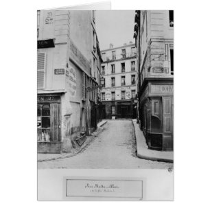 Rue Maitre Albert  Paris, 1858-78