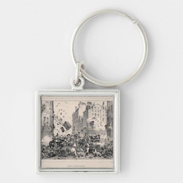 Rue Saint-Antoine Key Ring (Front)