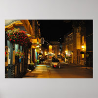 Rue St. Louis Horse Drawn Carriage Quebec Poster