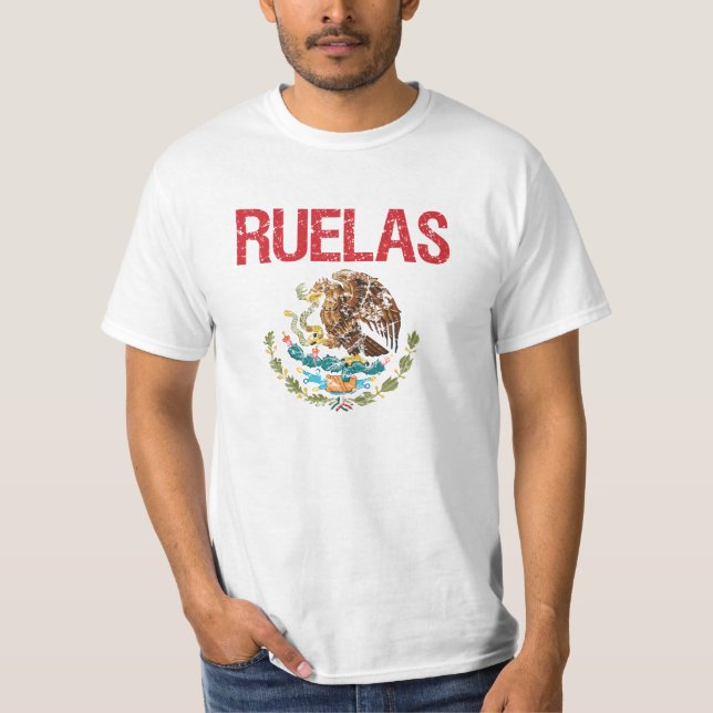 Ruelas Surname T-Shirt (Front)