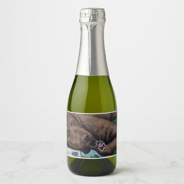 Ruff Day Sparkling Wine Label (Front)