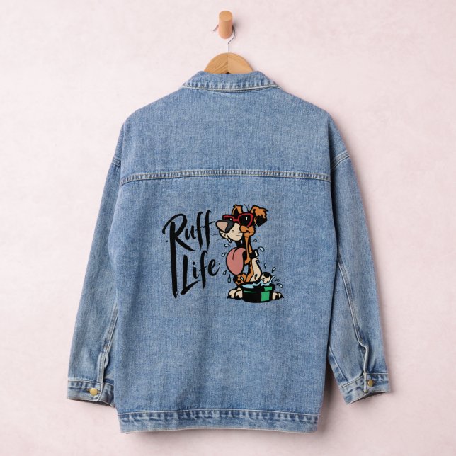 Ruff Life Denim Jacket (Hangar)