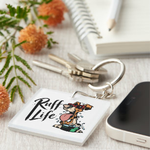 Ruff Life Key Ring
