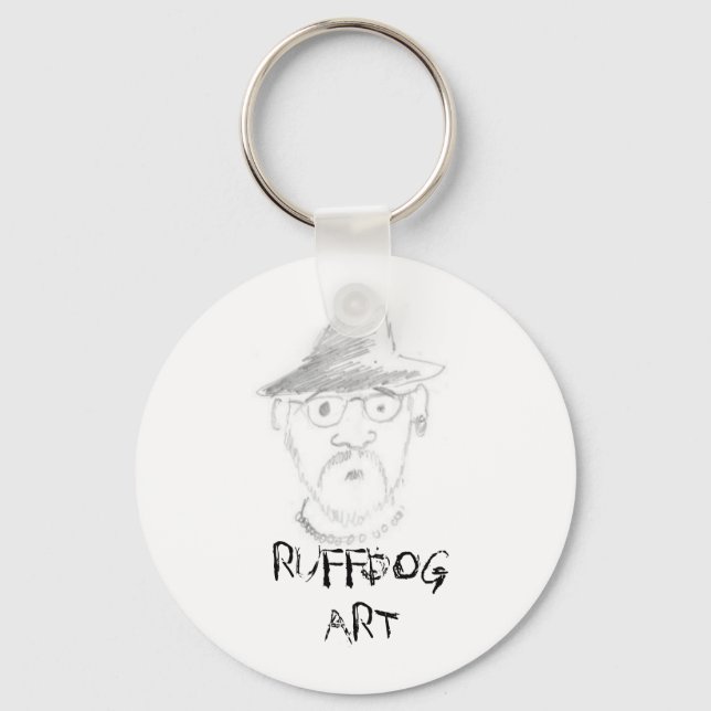 Ruffdog, RUFFDOG ART Key Ring (Front)