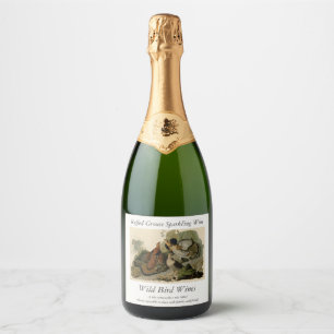 Ruffed Grouse - from Audubon's Birds of America Sparkling Wine Label