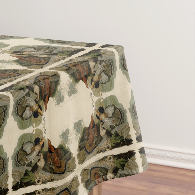 Ruffed Grouse - from Audubon's Birds of America Tablecloth (In Situ)