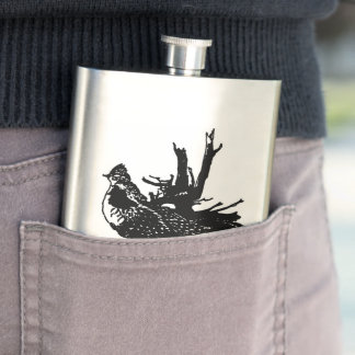 Ruffed Grouse Hip Flask