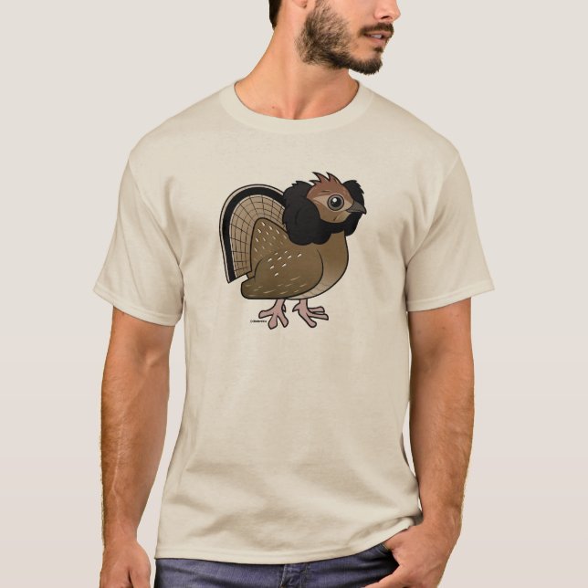 Ruffed Grouse T-Shirt (Front)