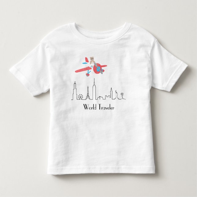 Ruffle Toddler T-shirt (Front)