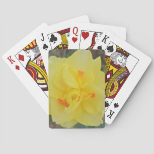 Ruffled Daffodil Playing Cards