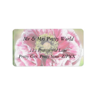 Ruffled Poppy - Rich Rose Label