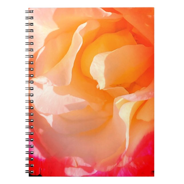 Ruffled Rose Notebook  (Front)