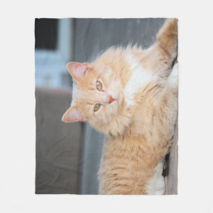 Ruffles fleece blanket