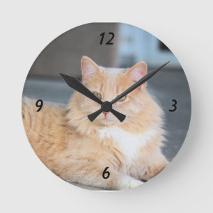 Ruffles  round clock