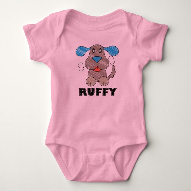 Ruffy - Baby Jersey Bodysuit Bodysuit (Front)