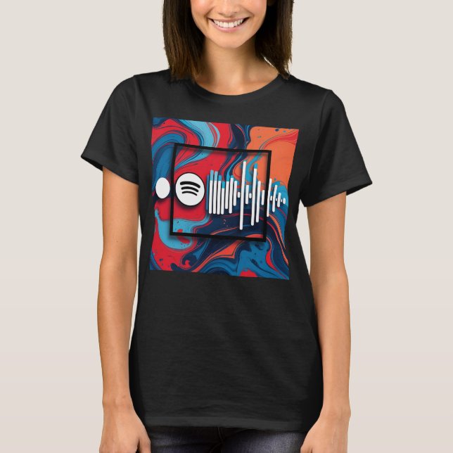 RUFUS DU SOL Spotify Scan Code T-Shirt (Front)