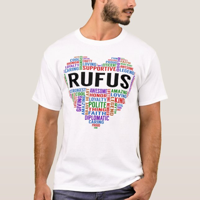RUFUS Legend Heart T-Shirt (Front)