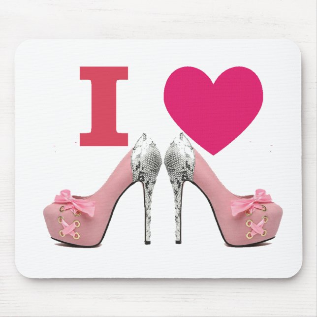Rug for mouse I love High heels! Pad (Front)
