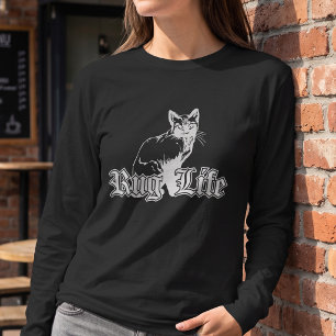 Rug Life - Parody Gangsta Cat Sweatshirt T-Shirt