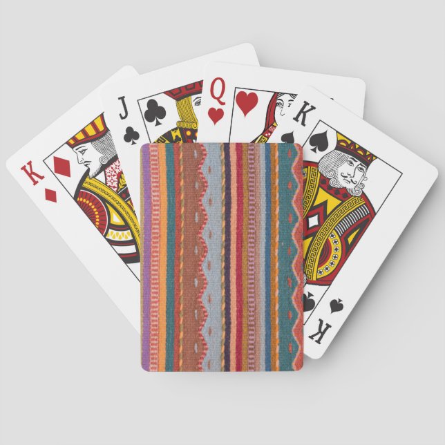 Rug patterns playing cards (Back)