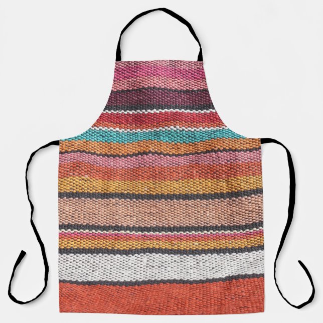Rug Richness: Mexican Peruvian Textures Apron (Front)