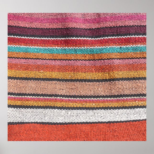 Rug Richness: Mexican Peruvian Textures Poster (Front)