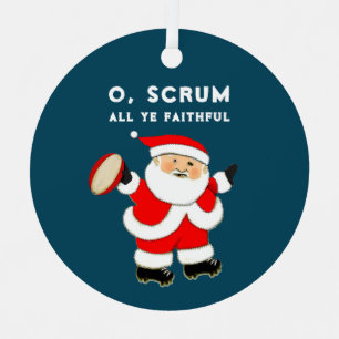 Rugby 2021 Collectable Metal Tree Decoration