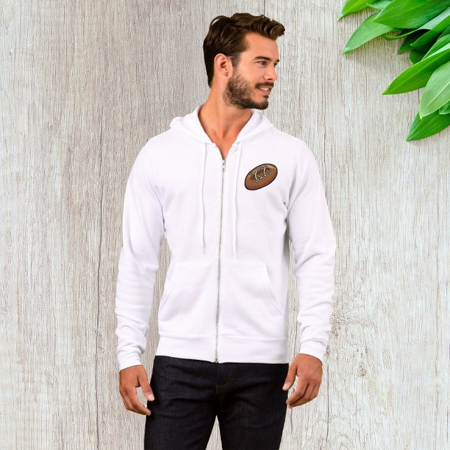 Rugby Ball Fun Sports Graphic Hoodie (Creator Uploaded)