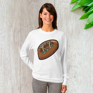 Rugby Ball Fun Sports Graphic T-Shirt