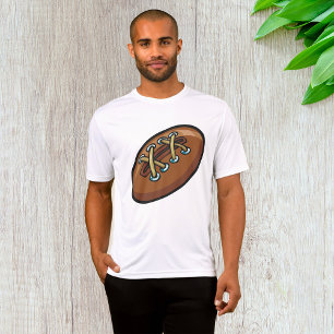 Rugby Ball Fun Sports Graphic T-Shirt