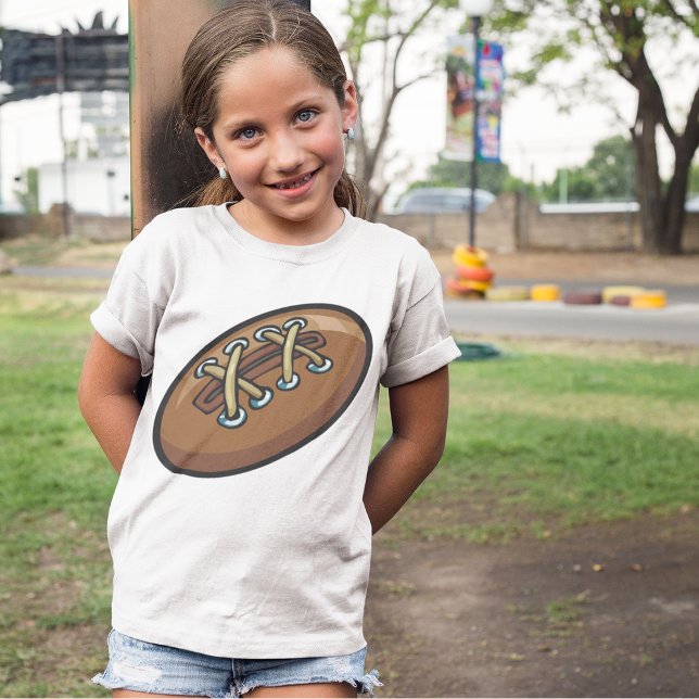 Rugby Ball Fun Sports Graphic T-Shirt (Creator Uploaded)