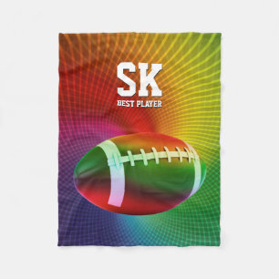 Rugby Ball   Sport Fan Gifts Fleece Blanket
