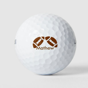 Rugby baseball sports add name boys kids men gifts golf balls