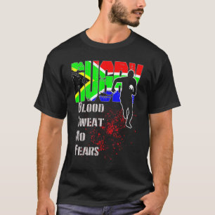 Rugby Blood Sweat No Fears Scrum Maul And Ruck Sou T-Shirt