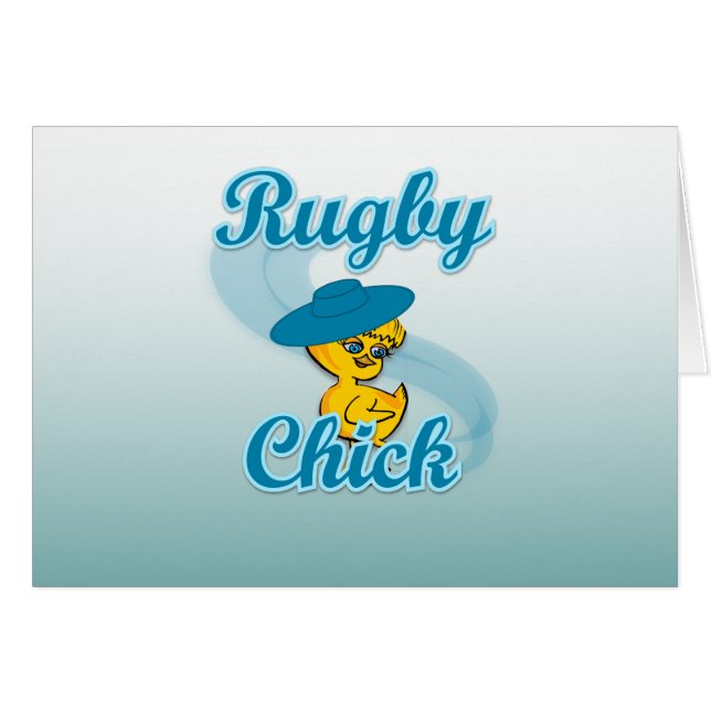 Rugby Chick #3 (Front Horizontal)