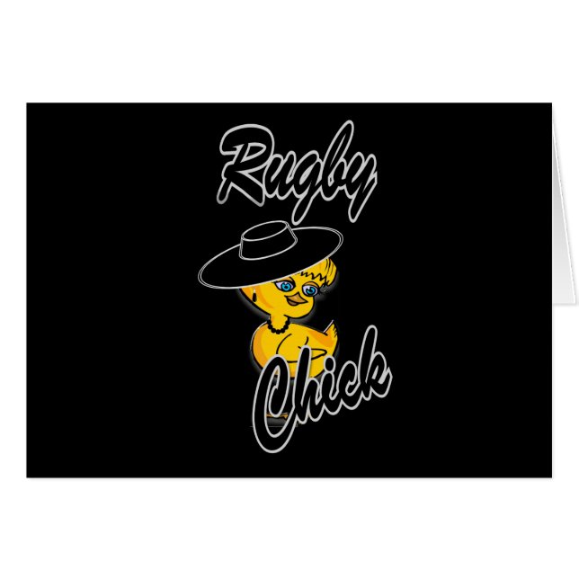 Rugby Chick #4 (Front Horizontal)