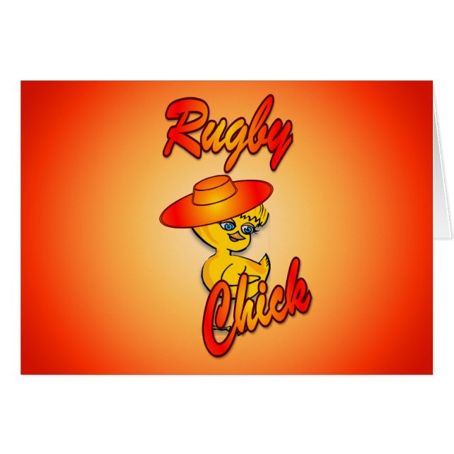 Rugby Chick #5 (Front Horizontal)