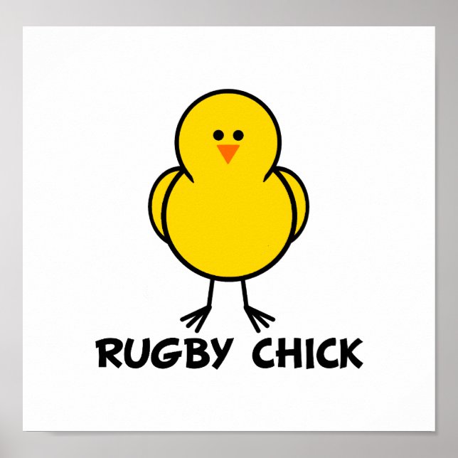 Rugby Chick Poster (Front)