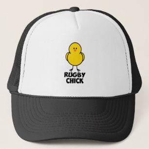 Rugby Chick Trucker Hat