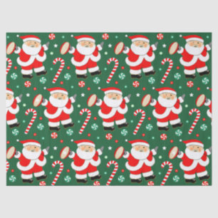 Rugby Christmas Holiday Gift Tissue Paper