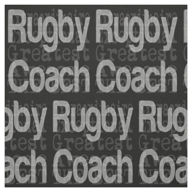 Rugby Coach Extraordinaire Fabric (Swatch)