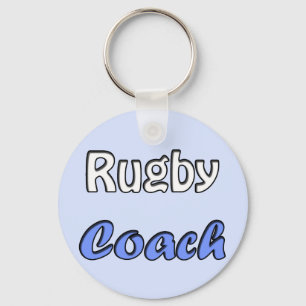 Rugby Coach Key Ring