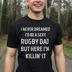 Rugby Dad Funny Dad Joke T-Shirt