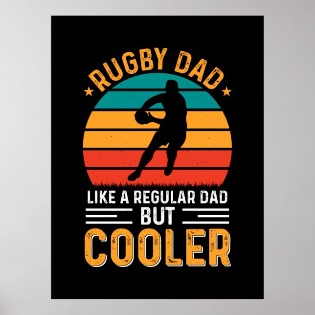 Rugby Dad Poster (Front)