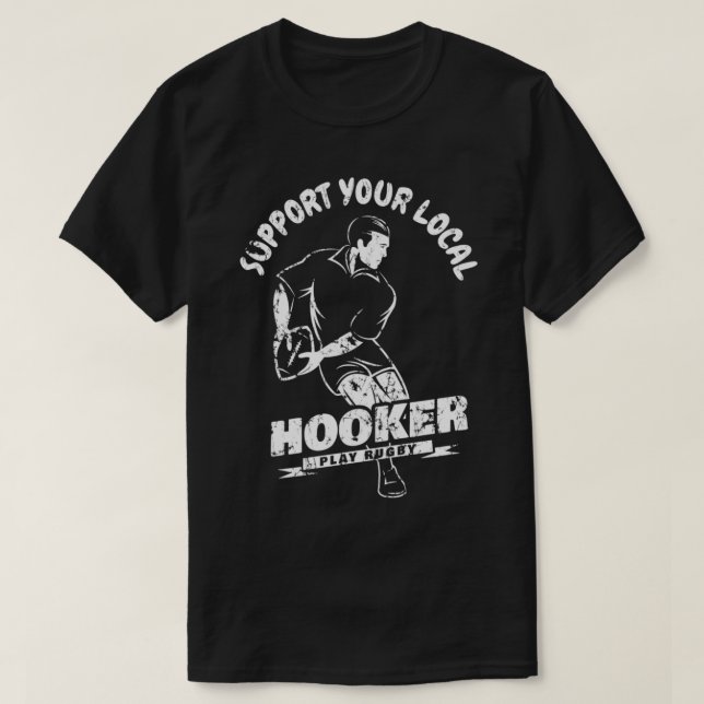 Rugby Design Rugby Fans  T-Shirt (Design Front)