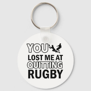 Rugby designs key ring