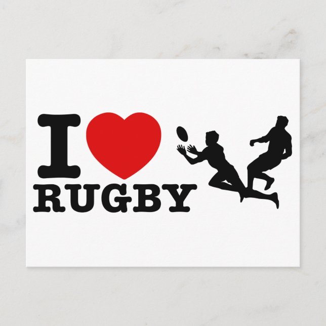 Rugby Designs Postcard (Front)